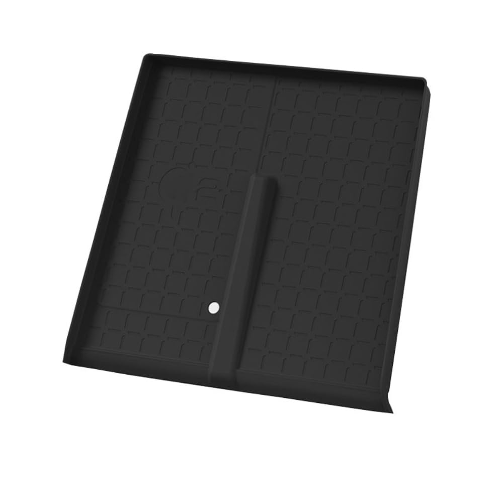 QOEMRHELT Armrest Organiser Tray for Toyota RAV4 2026, Centre Console Storage Box Insert with Non-Slip Mats, Car Organizer Interior Accessories,RHD-charging mat