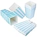 Diealles 36PCS Mini Caja de Fiesta de Palomitas Contenedor de Dulces para Los Bocados del Partido, Los Dulces, Las Palomitas y Los Regalos - Azul