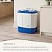Imagen de briebe Camp Mini Lavadora Portátil con Centrifugado