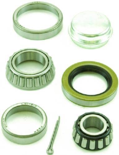 Trailer Bearing Set W/Dust Cap (Dutton-Lainson)