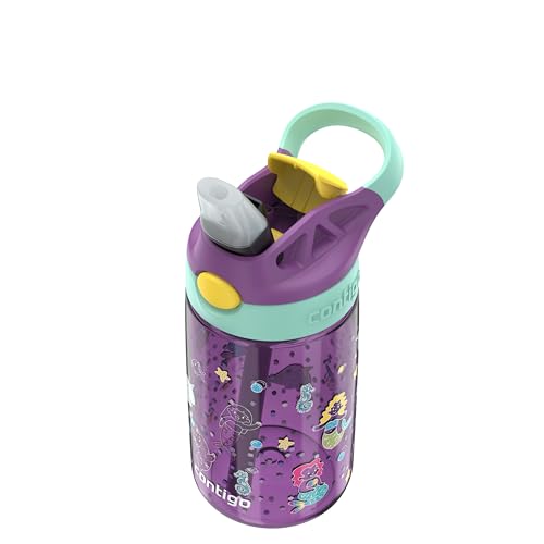 Image of Contigo Kids Water Bottle with Redesigned AUTOSPOUT Straw, 14 oz