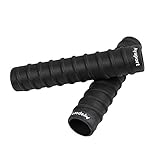 Ayaport Kayak Paddle Grips Non-Slip Silicone Wraps Blister Prevention Kayaking Accessories for Take-Apart Paddles (Black)