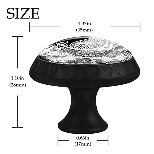Boutons de tiroir cochon ailé 35mm pour rénover facilement une commode - 5