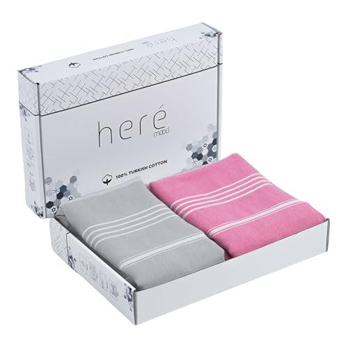 Heré Mood Baumwolle Saunatuch Set 1er/2er Pack