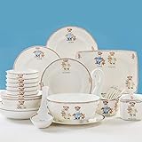 - MINIMALIST DESIGN - einfache Art-Design-Spiele leicht mit bestehenden Bestecken in der Küche, Unverzichtbar Abendessen Service Set.