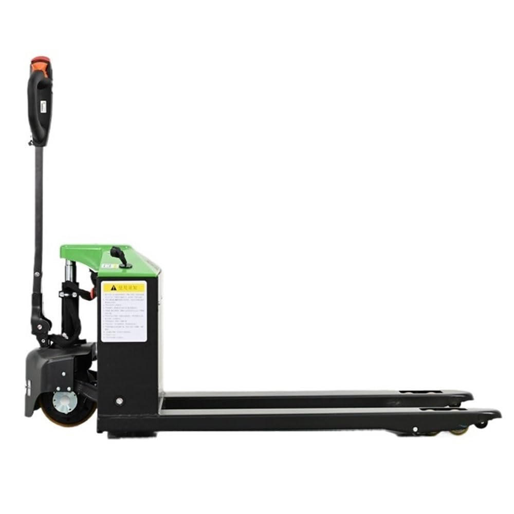 Warehouses Full Electric Pallet Truck 3300 lbs Capacity Forks Lithium Power Jack for Material Handling(55cm)