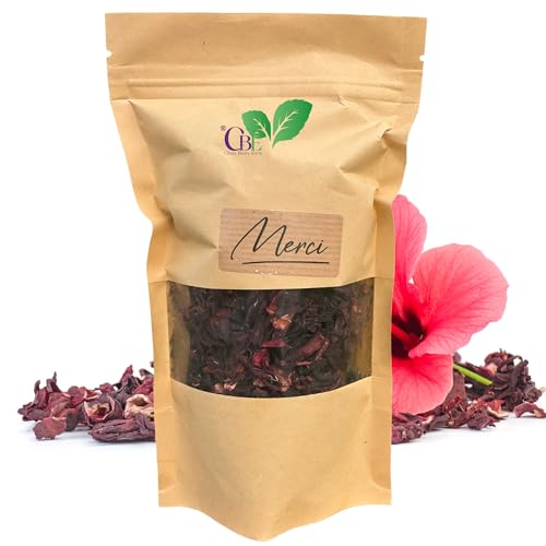 Fleurs d'Hibiscus Séchées 50g pour Thé