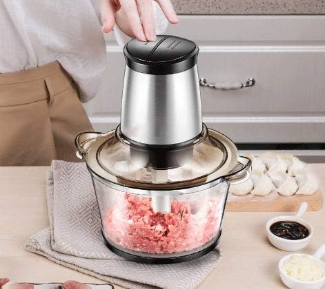 Meat Grinder Household Electric Small Stainless Steel Multi-function Cooking Machine Mixer Broken Vegetables Stuffing