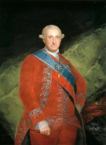 Toile Charles IV d'Espagne Goya pour remplacer les posters