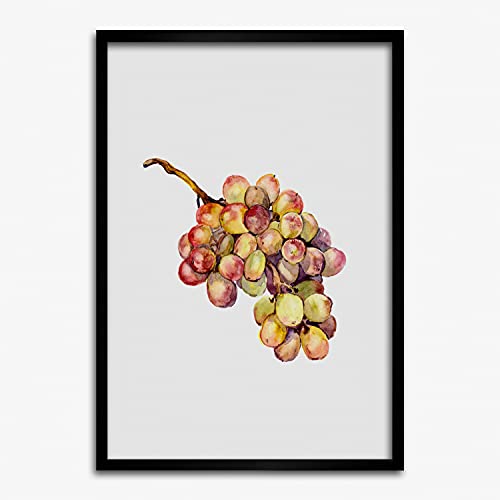 Cadre photo pour grand mur nu tableau Tulup 50x70 cm avec peinture de raisin