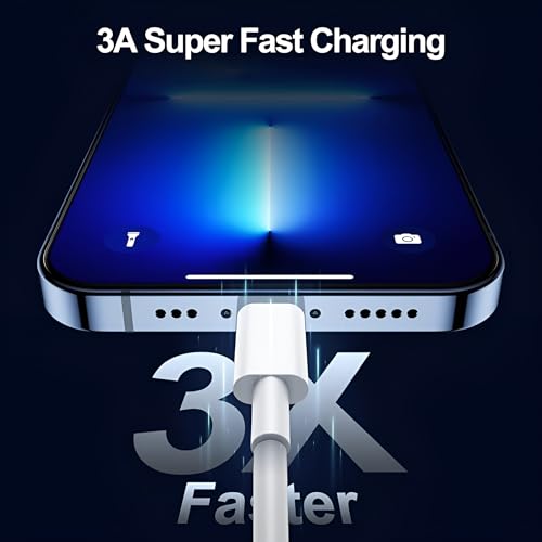 Image of iPhone 20W PD USB C to Lightning Cable 3.3FT [MFi Certified] Power Delivery Wire Type C Apple Charger Cord Fast Charging for iPhone 14|14 Plus|14 Pro|14 Pro Max|13| 13 mini|13 Pro|13 Pro Max|12|11