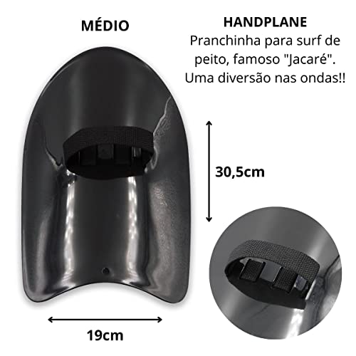 Prancha Handplane De Mão Surf De Peito Bodysurf Jacaré (Handplane G)