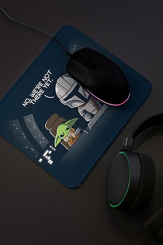 Image of Mouse Pad for Laptop & Desktop | 9x7 Inch Anti-Fray Stitched Edges | Non-Slip Rubber Base | Desk Setup Accessory for Students, Gamers & Professionals (Space Adventurers)
