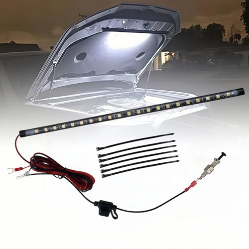 GreceYou Under Hood LED Light Kit, Waterproof 12V...