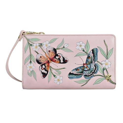 Anuschka Women's Organizer Wallet Crossbody-1149