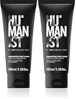 HUMANIST – Crema Rigenerante per le Mani da Uomo – Idrata – Leviga – Nutre – Burro di Karité, Olio di Semi di Cotone, Olio di Soia, Vitamina E – 100 ml (Confezione da 2)