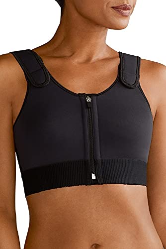 AMOENA Patricia Gilet de compression léger Noir 90D-DD post-opératoire