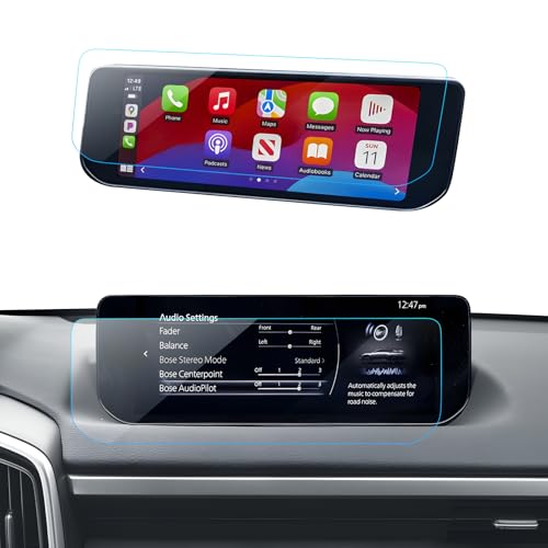 Protection écran Mazda CX-50 2023-2025 en verre trempé HD 10.25 pouces