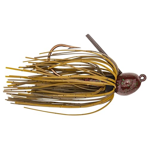 Strike King Bitsy Bug Mini Jig Green Crawfish, 0.25-Ounce (BBJ14-13)