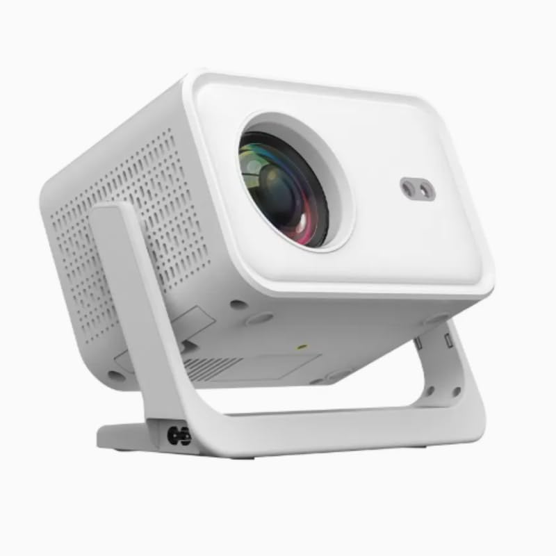 Drumstone 𝟏𝟓-𝐘𝐞𝐚𝐫 𝐋𝐨𝐧𝐠-𝐋𝐢𝐟𝐞 Handheld Mini Projector Amlogic T950S, WiFi Bluetooth, 1080P Support, Compact Projection Equipment for Home Learning