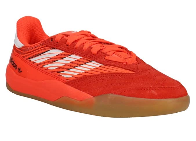 adidas Men's Skateboarding Copa Nationale Lace Up Sneakers Solar RED/Cloud White/Gum Size 11.52