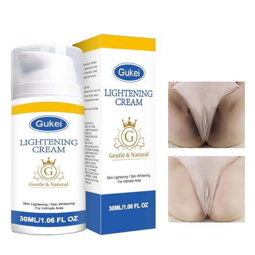 Skin Lightening Cream Gel For Body Intimate Area With Niacinamide, Arbutin, Vitamin C For Private Parts, Underarm, Knees, Elbows, Inner Thigh, Bikini Areas, armpit Skin Whitening Bleaching Cream 30ML
