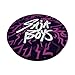 Kpop Demon Hunters Saja Boys Demon Pattern PopSockets Adhesive PopGrip