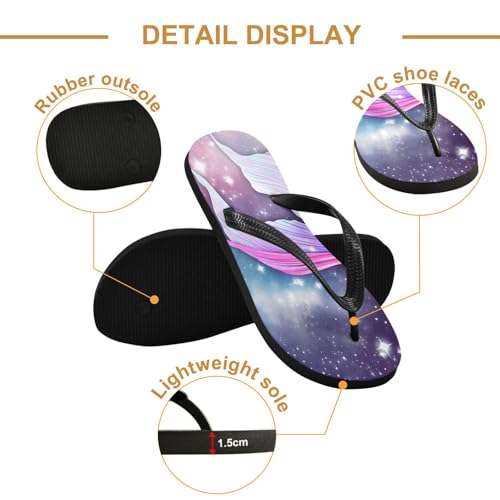 Nander Beautiful Mermaid Tail Sandal Flip Flops of Men's & Women's,Beach Slippers Flip Flops Shower Shoes2