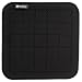 San Jamar UHP77BK Ultigrip Square Commercial Hot Pad Pan Holder, 7" X 7", Black