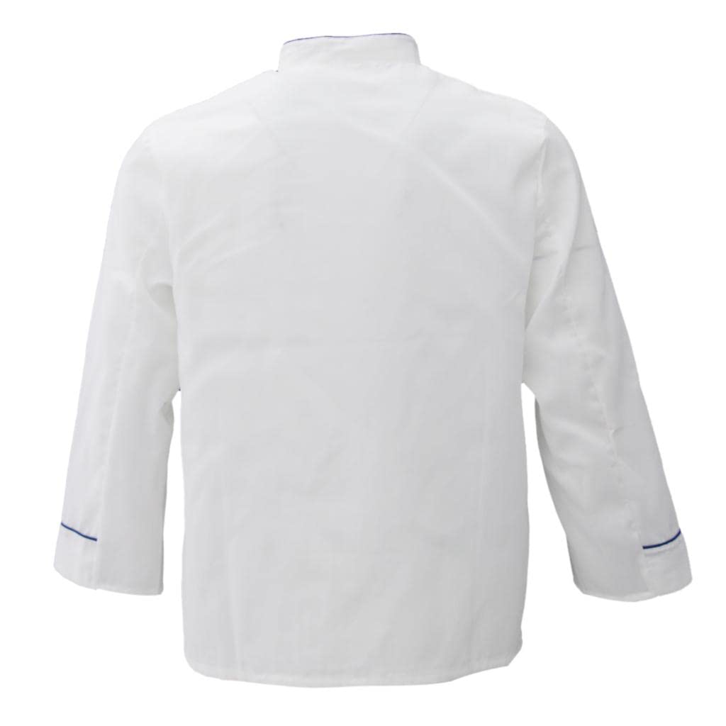 calandis CALANDIS® Unisex Chef'S-Uniform Long Sleeve Double-Breasted Men Women Chef Coat L-3Xl Xxl-picture-30