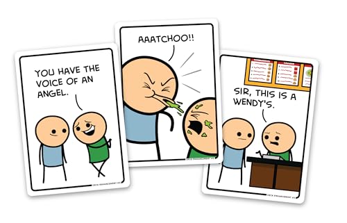 Image of Joking Hazard Deck Enhancement #5 - Expansion Pack for Fun Party Games by Cyanide & Happiness, 100 New Hilarious Comic Cards | Perfect for Game Night