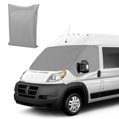 Federedevo 600D Windshield Cover Compatible with Ram ProMaster 1500 2014-2025, Windshield Cover...