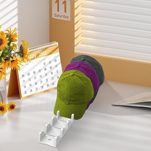 Rack de chapéu de mesa, organizador de chapéu para prateleira de armário - Prateleira para chapéus,S