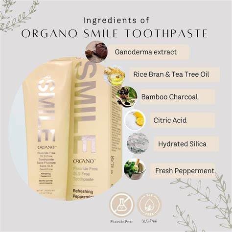 ORGANO OG Smile Natural Toothpaste (Large Tube 100ml)