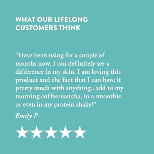 Bare Biology Pure Skinful Marine Collagen Powder - 5,000mg of Pure, MSC-Certified Marine Collagen per 5g Serving - Type I Hydrolysed Collagen Peptides - Supports Skin, Hair, Nails, Joints & Bones - Image 5