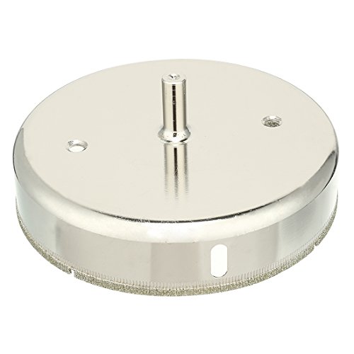 Sierra de corona de 130 mm con punta diamantada para vidrio miniatura 2
