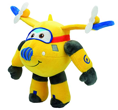 Peluche Superwings Donnie 20cm Joy Toy jouet peluche avion jaune 122g