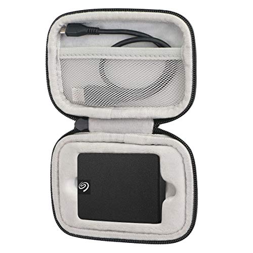 Khanka Hard Travel Case Replacement for Seagate One Touch SSD/Expansion SSD 500GB 1TB External Solid State Drive Portable