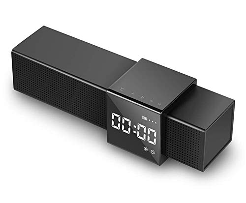 Haut-parleur Bluetooth portable avec alarme et basse puissante surround 3D