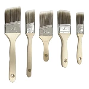 Csnbfiop Dickspänen Beizpinsel Set 5-teilig