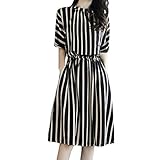 ✿【Wie zu waschen】 Handwäsche kalt, hängend oder fadentrocken, superweich, elastisch und leicht, dieses klassische Maxikleid ist sehr einfach zu tragen! Sie können es fast gleichmäßig tragen! Verpassen Sie nicht dieses langärmelige, weit geschnittene Kleid für Frauen! Dieses bequeme und schicke Basic-Kleid fehlt in Ihrem Kleiderschrank.damen strandkleider damen kurz strandkleid kurz damen maxi kleid damen 44 sommer weiße kleid kurz kleid größe 48 kleid schulterfrei
