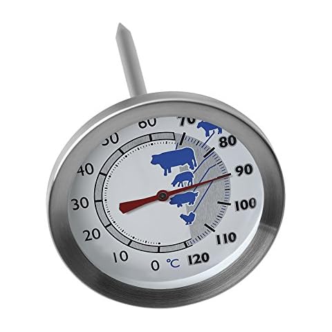 Sunartis T720AL Meat Thermometer, Stainless Steel Cover