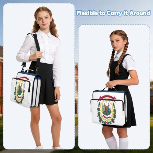 Sac ordinateur 14" étanche avec reliure de 5,1 cm intégrée - 7