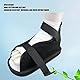 Fyearfly Post-OP-Schuh,Chirurgische Verputzte Schuhe, Offener Zehenbruch Gips schuh, Schützender Beinfuß, Unterstützt Gesundheitsversorgung, Ausrüstung für Gebrochenen Fuß (XL)