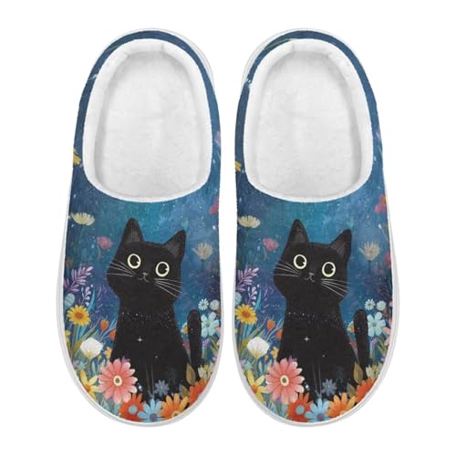 Thick Sole Slippers for Women Fuzzy Comfortable House Slippers 5-112