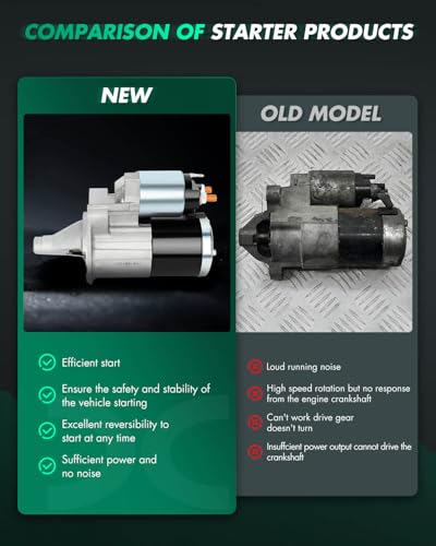 Image of SCITOO Starters SMT0342 19025 Compatible for Chrysler 300 Series /for for Dodge Charger 2008 2009 2010 2.7L 3.5L for Dodge Challenger 2009-2010 3.5L /Magnum 2008 2.7L 2007-2008 3.5L