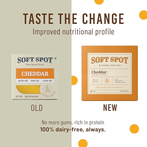 Image of Soft Spot Vegan Cheddar Cheese- 200 gm