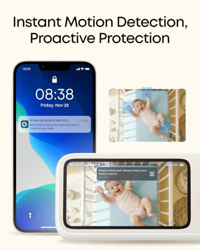 eufy Security C10 Hybrid Baby Monitor — 2K Camera, 12-Hour Battery, Pan-Tilt, No Subscription — view 5