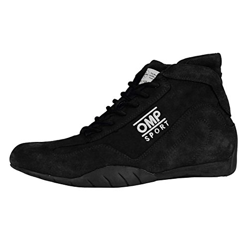 OMP Sport OS 50 Racing Shoes IC/792 (Size: 5, Black)