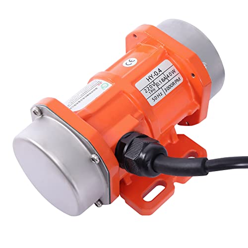 Moteur vibrant 220V 40W électrique à intensité réglable 3000 tr min IP65